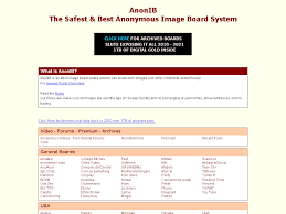 Attempts at Regulation and Control of Anonib2's Content