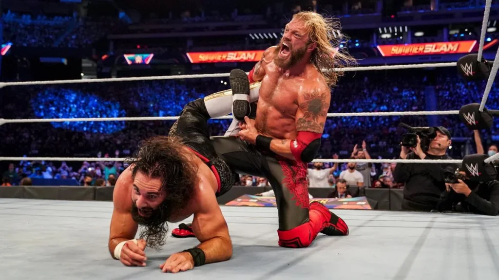 Seth Rollins Challenges Edge